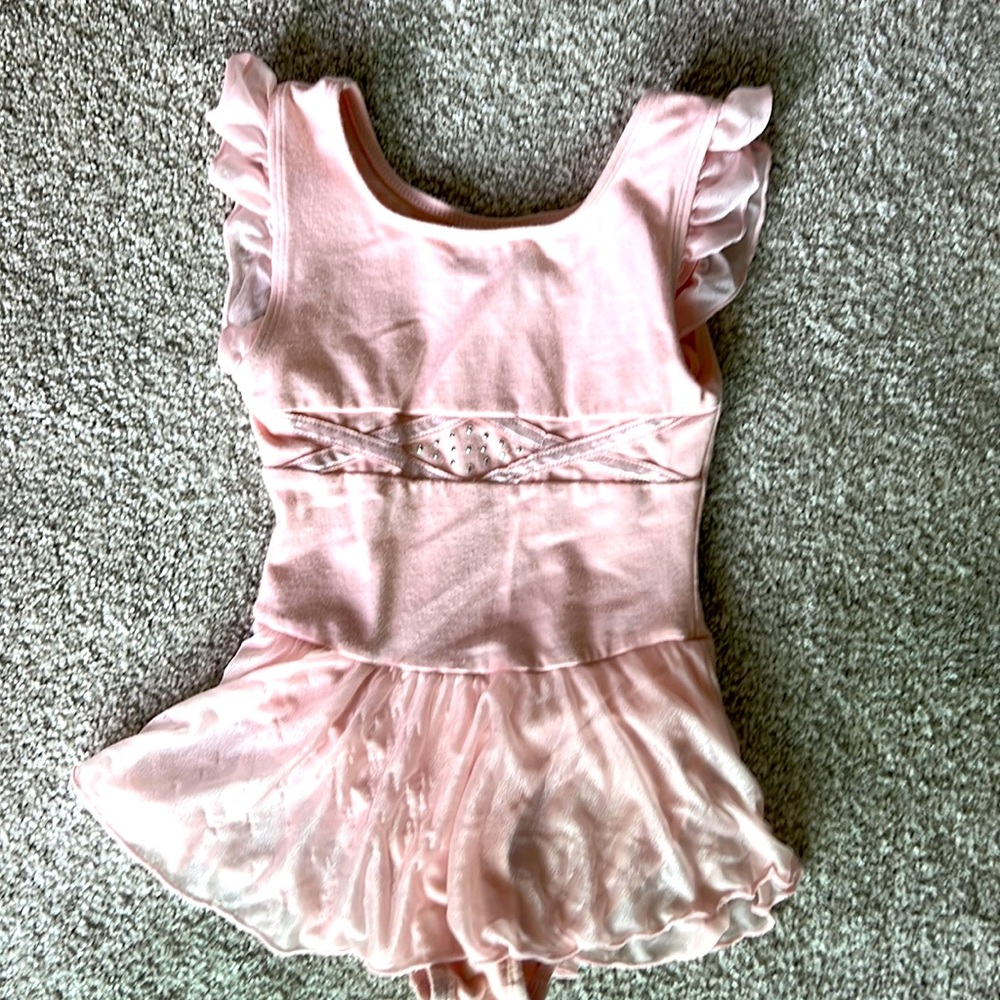 Cotton & Mesh Ballet Suit